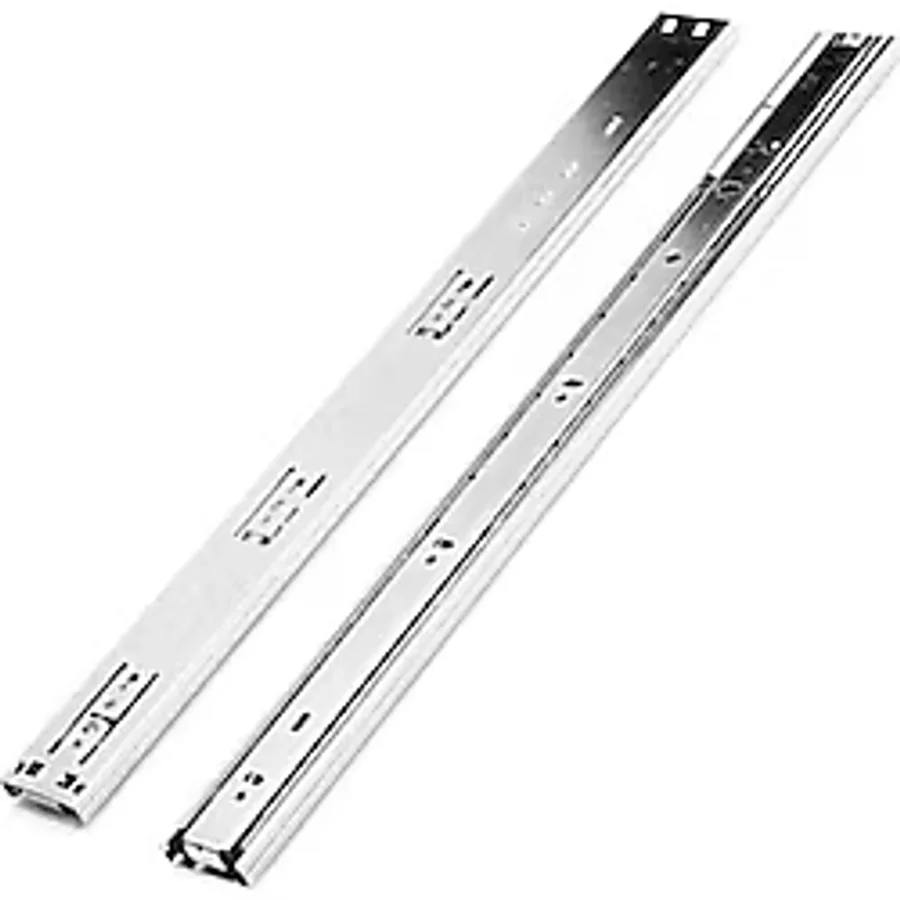 Samet Galvanizli Teleskopik Çekmece Rayı 35x300