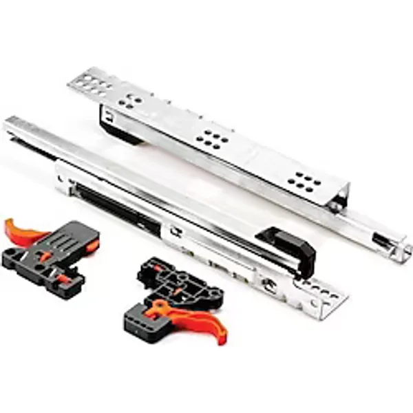 SAMET SMART 60 CM KISMİ AÇILIM FRENLİ ÇEKME RAYI MANDAL DAHİL