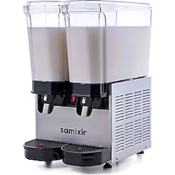 Samixir Klasik Twin 40.MM 20+20 lt Karıştırıcılı İçecek Soğutucu