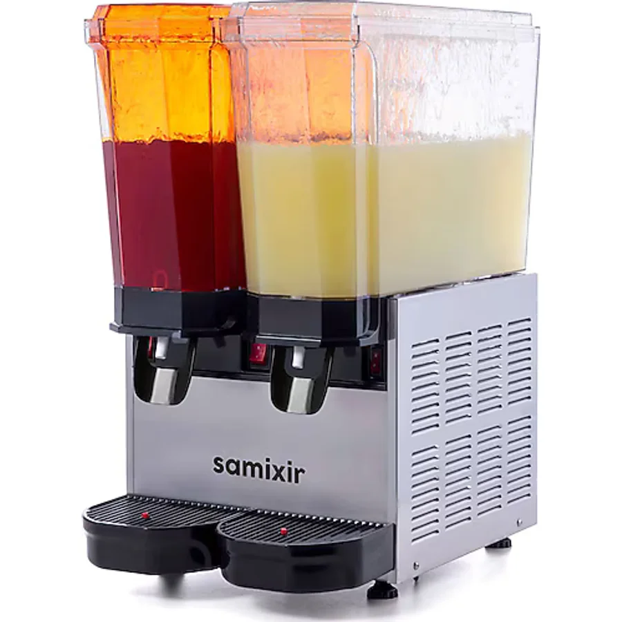 Samixir Klasik Twin 40.SS 20+20 lt Fıskiyeli İçecek Soğutucu