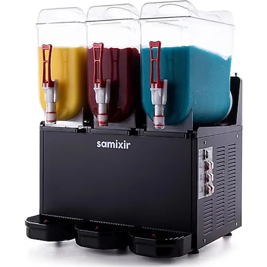 Samixir Triple SLUSH36.B Siyah 12+12+12 lt Buzlaş Makinesi
