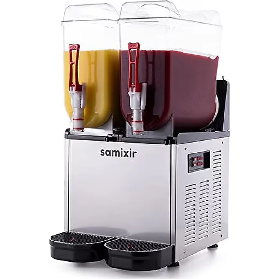Samixir Twin SLUSH24.I 12+12 lt Inox Buzlaş Makinesi