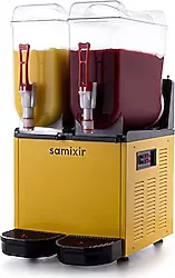 Samixir Twin SLUSH24.Y 12+12 lt Sarı Buzlaş Makinesi