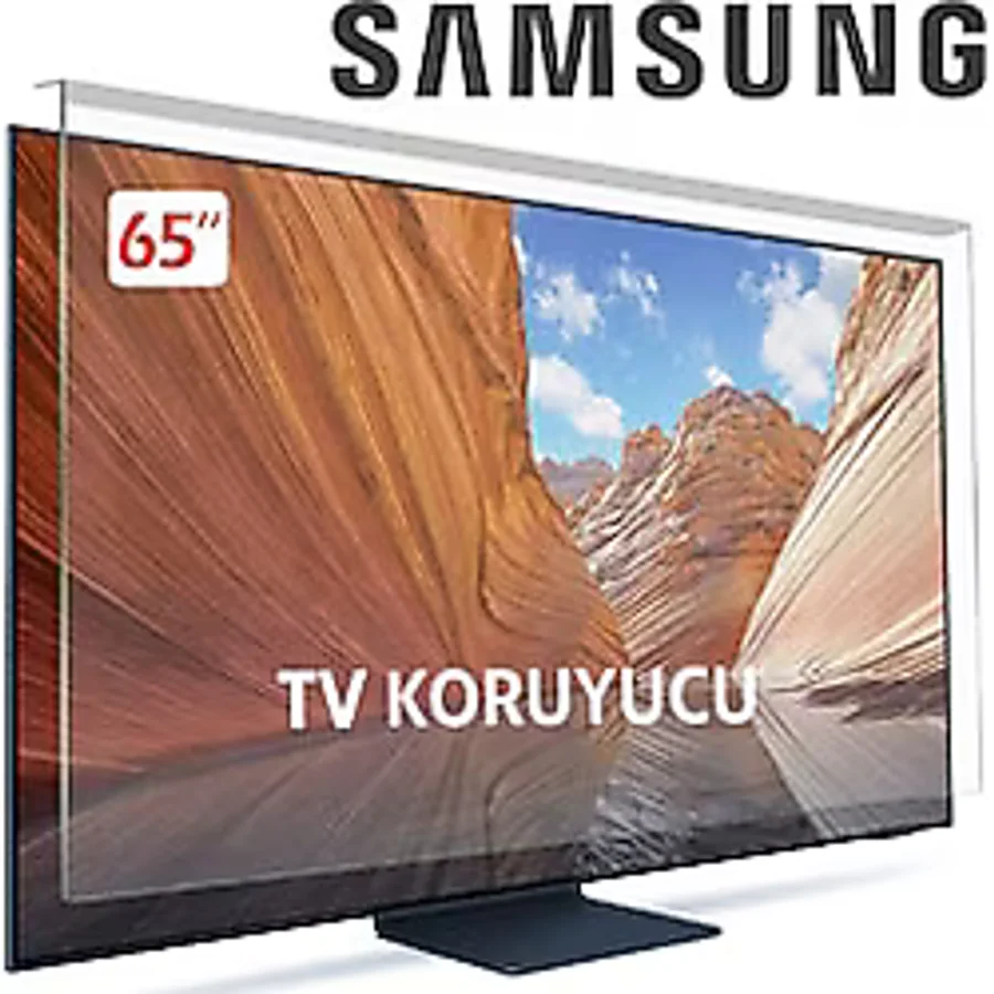 Samsung 65S90F Tv Ekran Koruyucu - Samsung 65 inç 163cm 164 Ekran KIRILMAZ OLED KORUYUCU QE65S90FATXTK