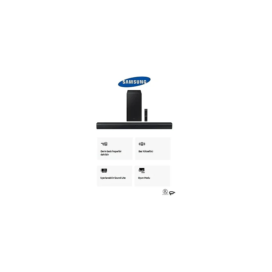 Samsung Bass-dolby Audio / Dts Virtual:x Optik-usb-bluetooth Tv-telefon Bağlantı 300w Ev Sinema Sistemi