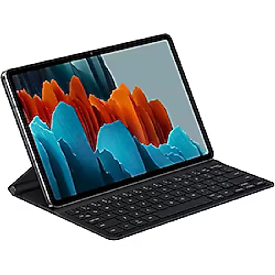 Samsung Book Cover Klavye Slim EF-DT630 Galaxy Tab S7 için, Siyah, 11 inç