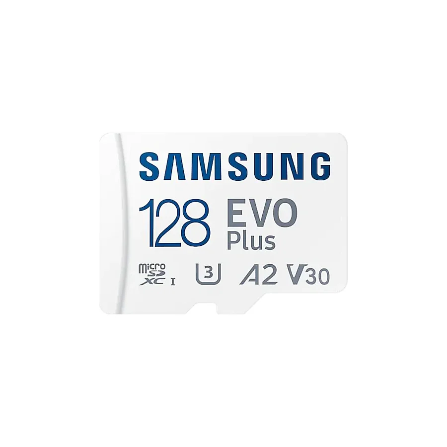Samsung Evo Plus MB-MC128KA Class 10 UHS-I U3 A2 V30 128 GB Micro SD Kart