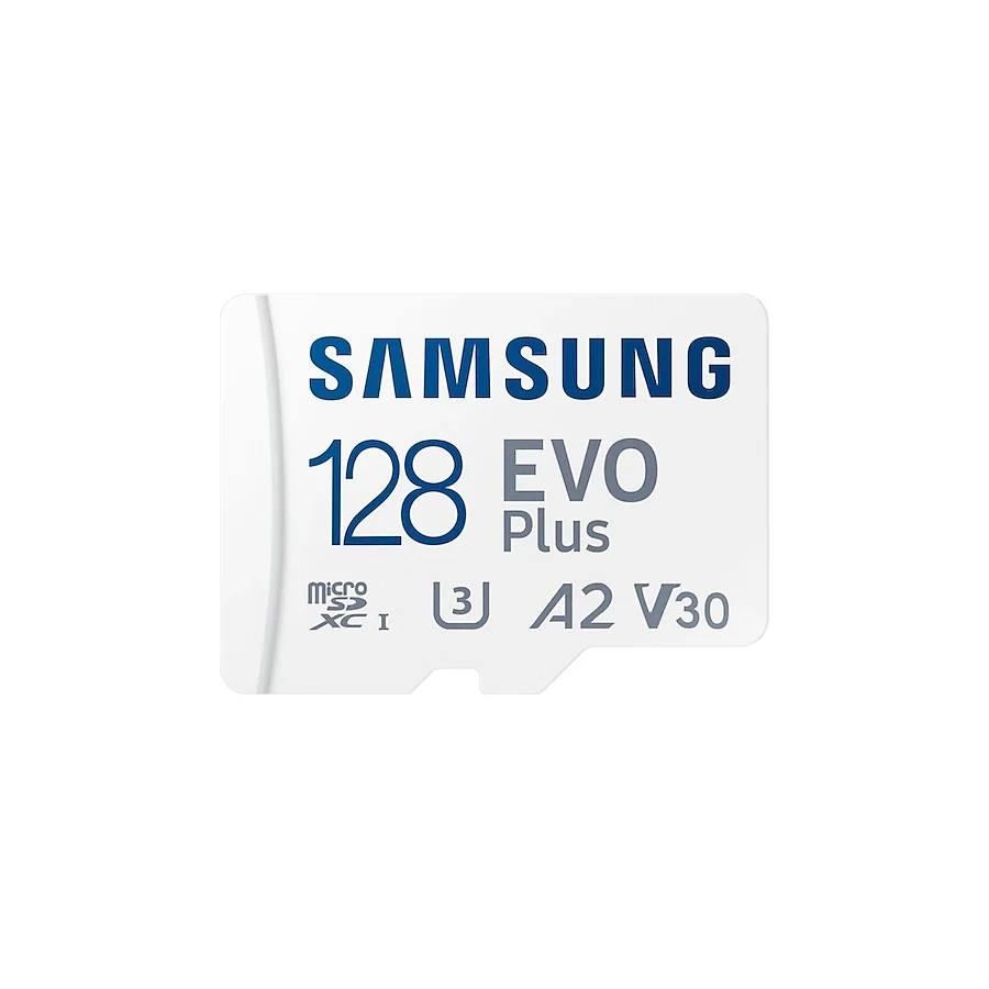 Samsung Evo Plus MB-MC128SA Class 10 UHS-I U3 A2 V30 128 GB Micro SD Kart