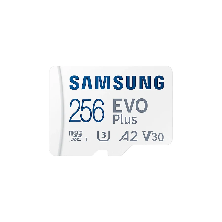 Samsung Evo Plus MB-MC256SA Class 10 UHS-I U3 A2 V30 256 GB Micro SD Kart