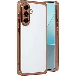 Samsung Galaxy A17 5G Razer Lensli Silikon - Çöl Titanyum