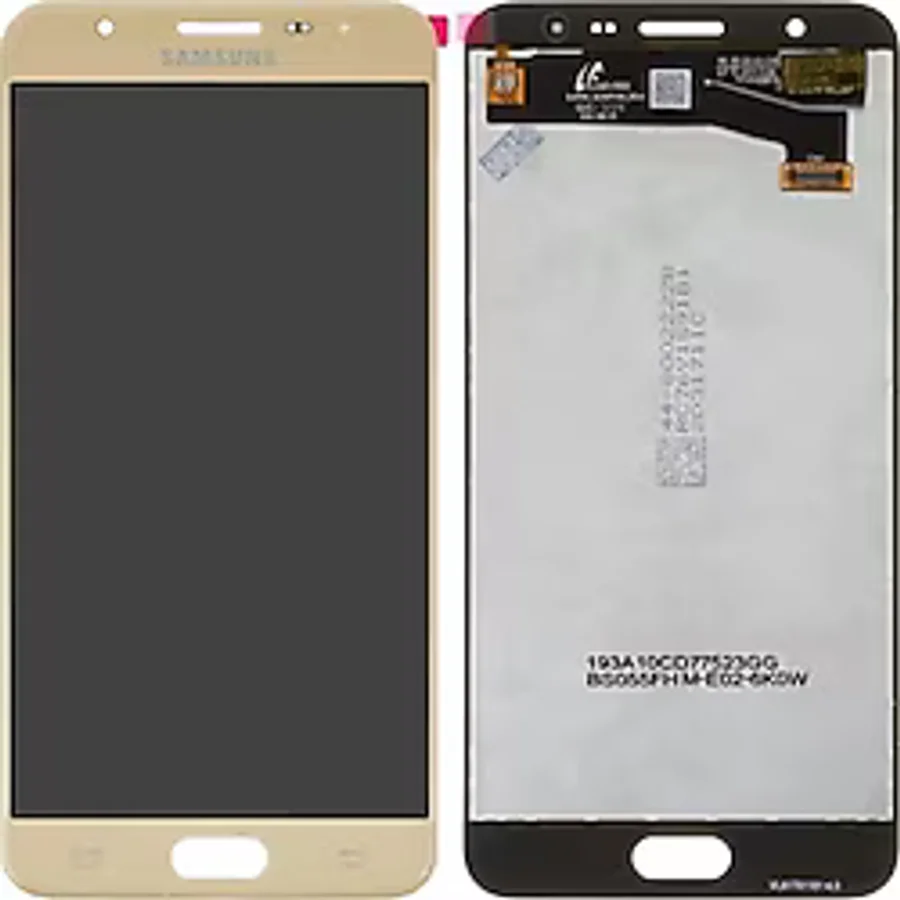 Samsung Galaxy J7 Prime Sm-G610 Lcd Ekran Dokunmatik Servis Orijinali Gold