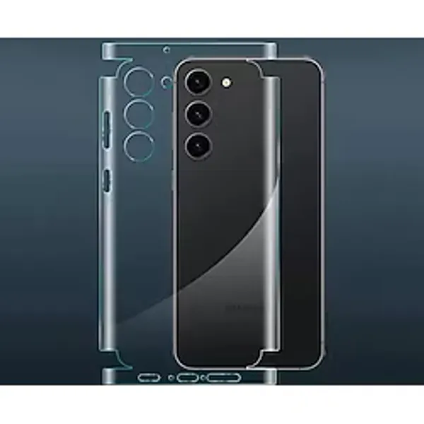 Samsung Galaxy S25 Uyumlu 360 Derece Arka Hidrojel Film Koruma Body Jelatin