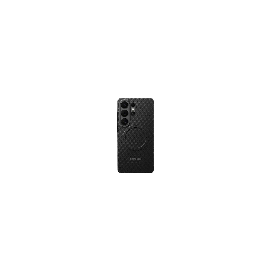 Samsung Galaxy S26 Ultra Karbon Magnet Telefon Kılıfı Siyah