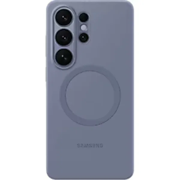 Samsung Galaxy S26 Ultra Silikon Magnet Telefon Kılıfı Gece Moru