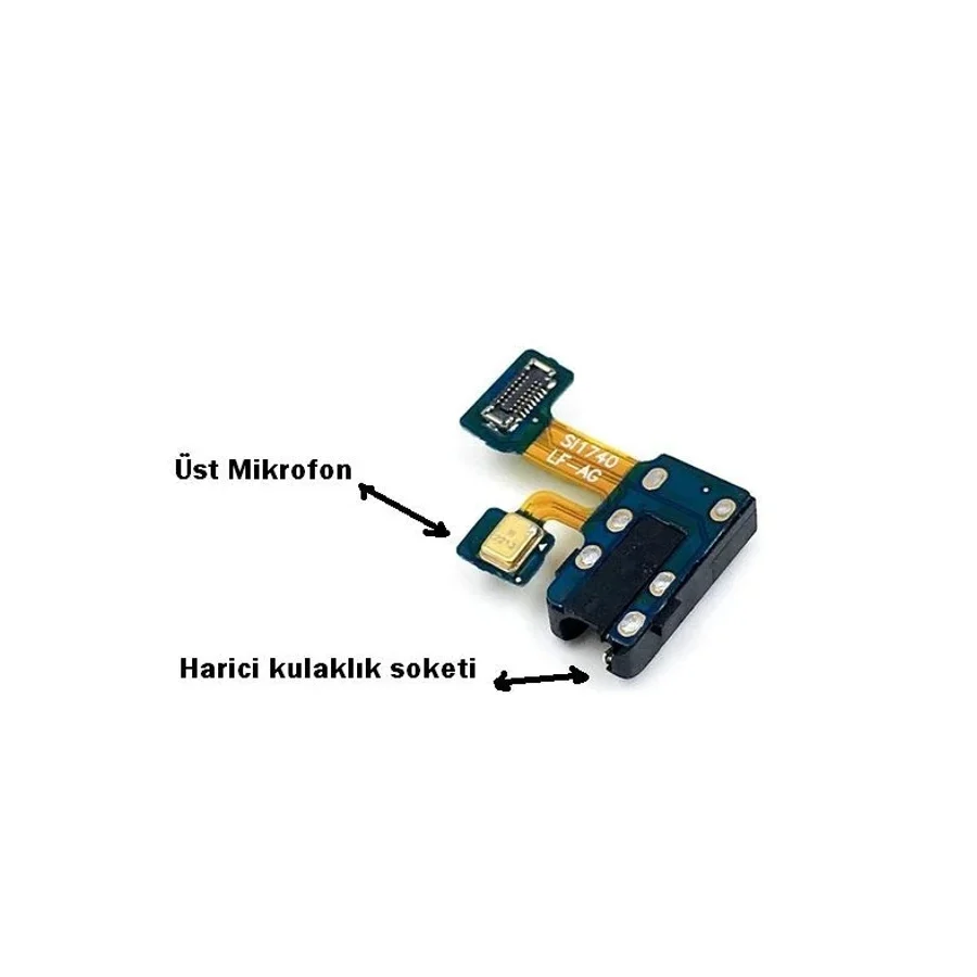 Samsung J530 J5 Pro Kulaklık Mikrofon Filmi Soketi Flexi