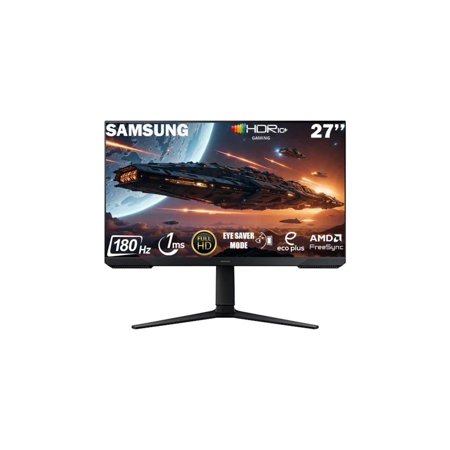 Samsung Odyssey G3 LS27DG302EUXUF 27" 1 ms Full HD Pivot 180 Hz Oyuncu Monitörü