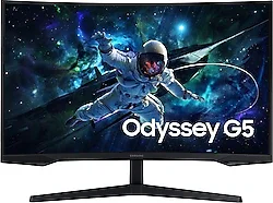 Samsung Odyssey G5 G55C LS32CG552EUXUF 32" 1 ms 2K Curved 165 Hz Oyuncu Monitörü