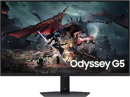 Samsung Odyssey G5 LS32DG500EUXUF 32" 1 ms 2K Pivot IPS 180 Hz Oyuncu Monitörü