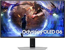 Samsung Odyssey G6 LS27DG602SUXUF 27" 0.03 ms 2K Pivot 360 Hz OLED Oyuncu Monitörü