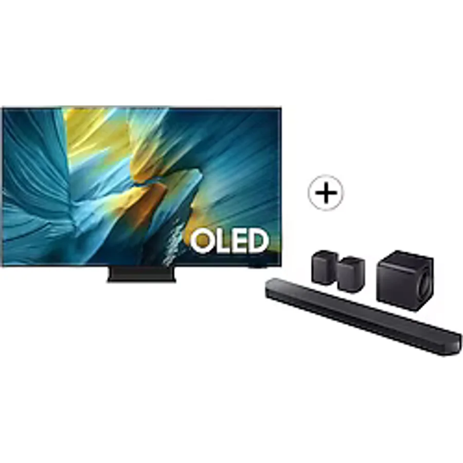 Samsung QE77S95Q9FTK 4K Ultra HD 77" 195 Ekran Uydu Alıcılı Smart OLED TV + HW-Q990F Soundbar