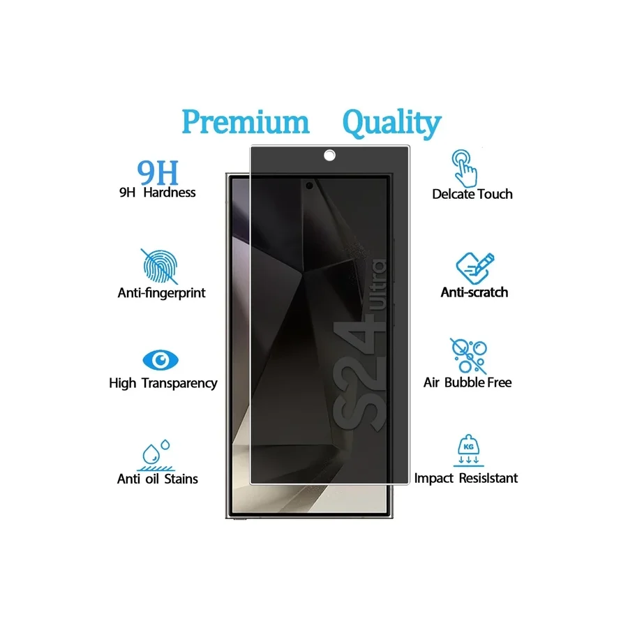 Samsung S24 Ultra Uyumlu Hayalet Ekran Koruyucu Gizli Privacy