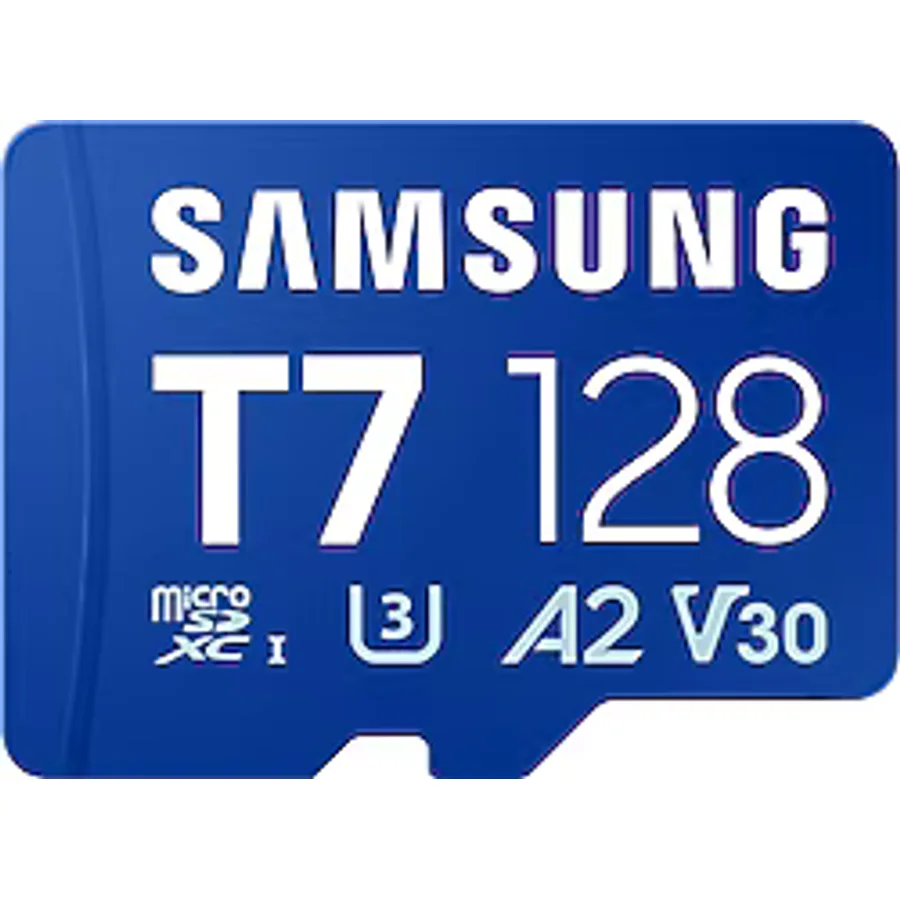 Samsung T7 MB-MB128T/WW Class 10 UHS-I U3 V30 128 GB Micro SD Kart