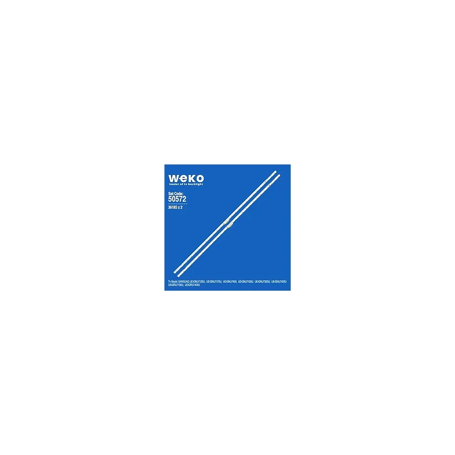 Samsung Ue43ru7100u 43'' İnç 2 Adet Tv Led Bar ( Tvnizin İçindeki Led Barla Aynısı Olduğunu Görmeden Almayınız. Led Bar Ürünlerinde Paket Açıldığında İade Kabul Edilmemektedir.)