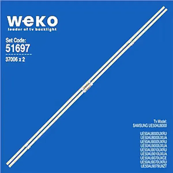 Samsung Ue50au8000 50'' 2 Adet Tv Led Bar (40 Led) (Tvnizi Açıp İçindeki Led Barla Birebir Aynısı Olduğunu Görmeden Almayınız. Sonrasında İade Almamaktayız.)