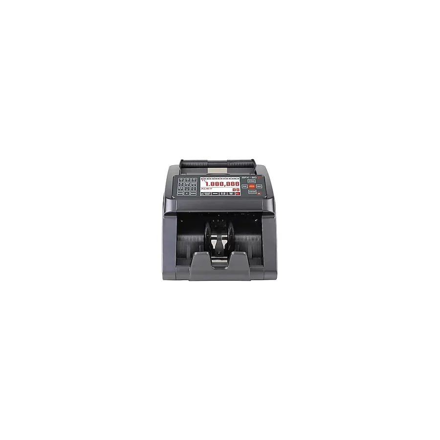 Samuto GFX-80 New Para Sayma Makinesi, TL ve Euro Karışık Banknot Sayma, UV-MG-IR-MT Sahte Para Sensörleri, 180mm genişlik, 76mm MG sensör