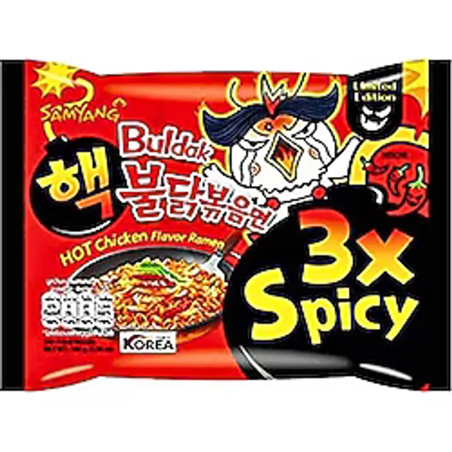 Samyang Buldak 3x Spicy Hot Chicken Flavor Ramen 140 G - 140 gr