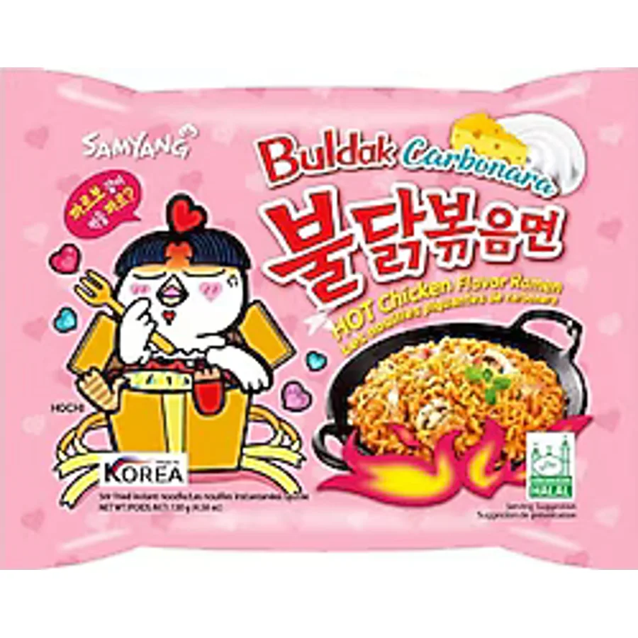 Samyang Buldak Carbonara Hot Chicken Flavor 130 gr