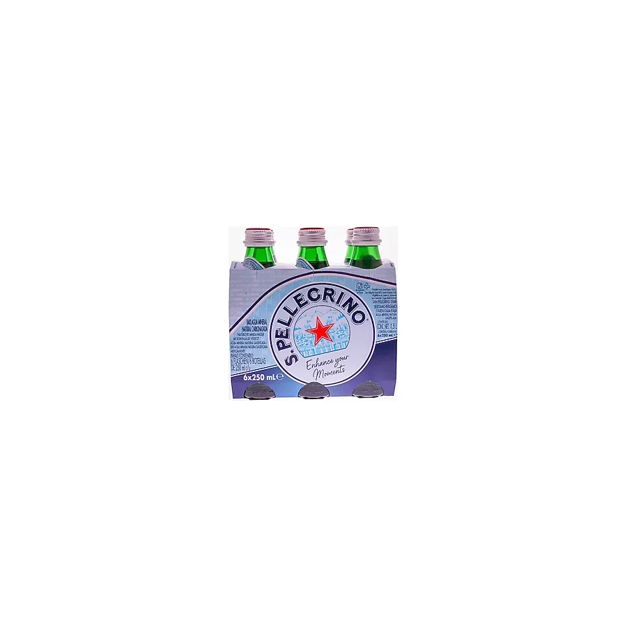 San Pellegrino Doğal Mineralli Maden Suyu 250 Mlx6