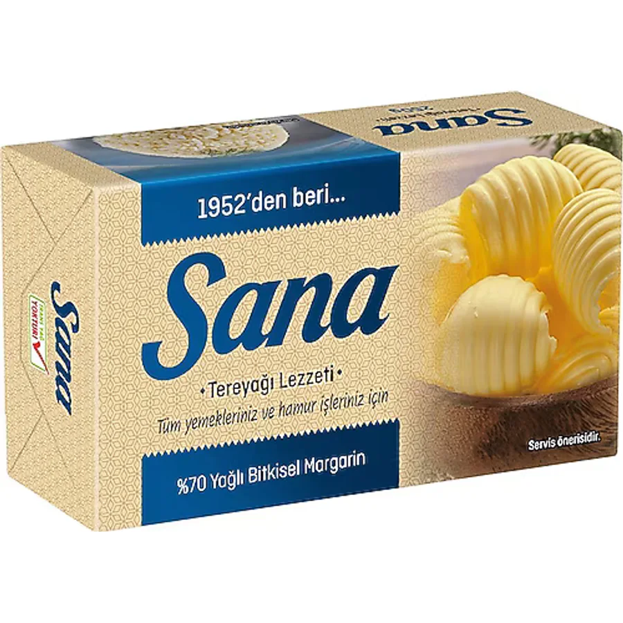 Sana Tereyağı Lezzeti Margarin 250 gr