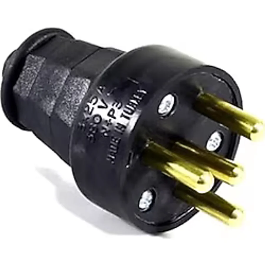 Sanayi Tipi Trifaze Fiş 3x25 Amper 380 Volt