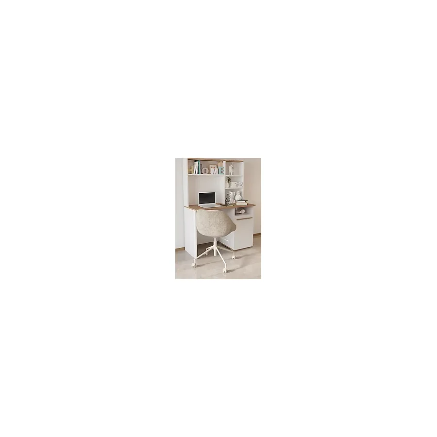 Sandalıe Eva 50X110 Cm Calisma Masasi Bilgisayar Masasi Ofis Ders Yemek Masasi Beyaz