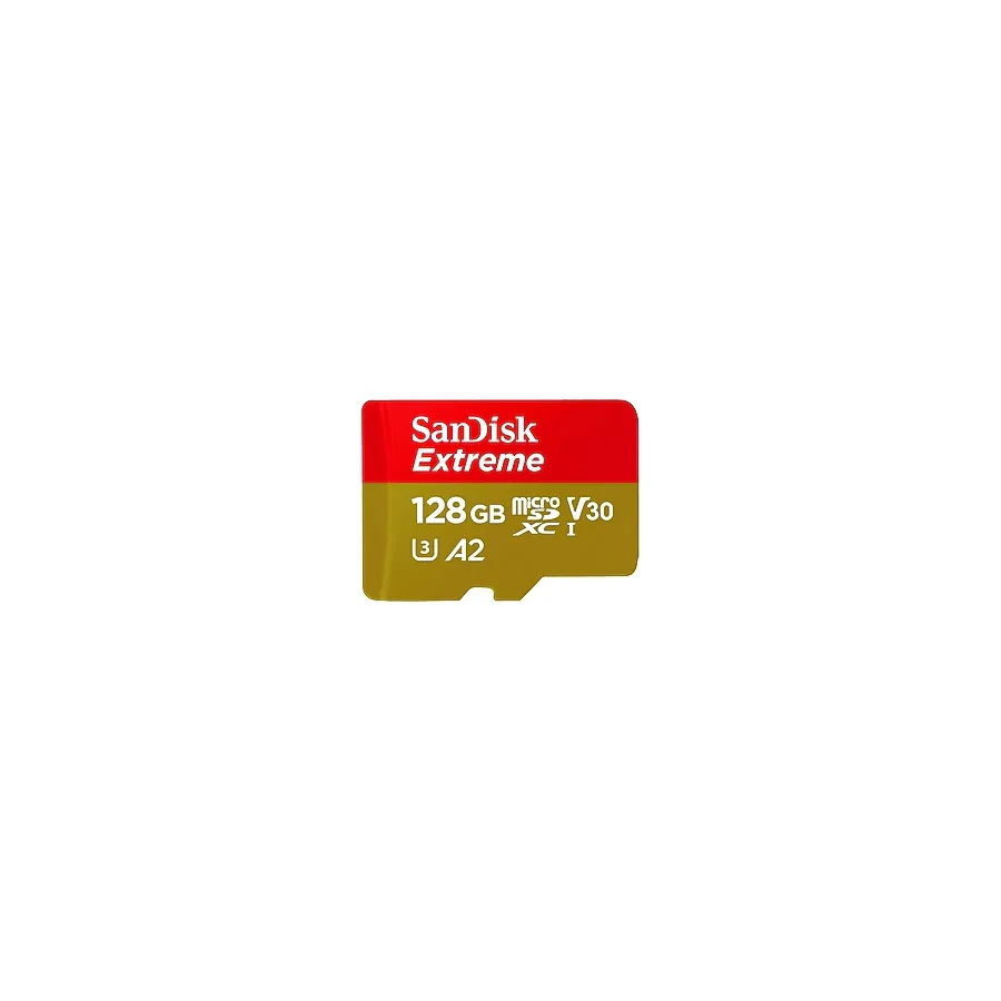 SanDisk Extreme 128 GB microSDXC 190MB/s UHS-I SDSQXAA-128G-GN6MN Hafıza Kartı