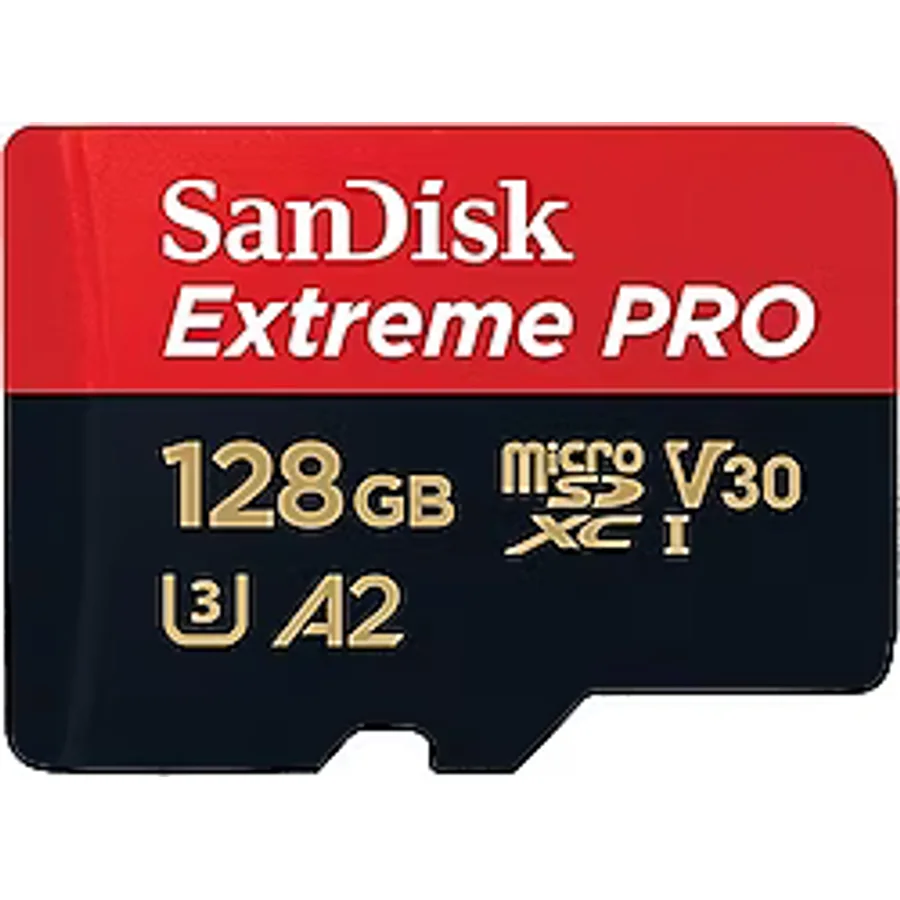 SanDisk Extreme Pro SDSQXCD-128G-GN6MA Class 10 UHS-I U3 A2 V30 128 GB Micro SD Kart