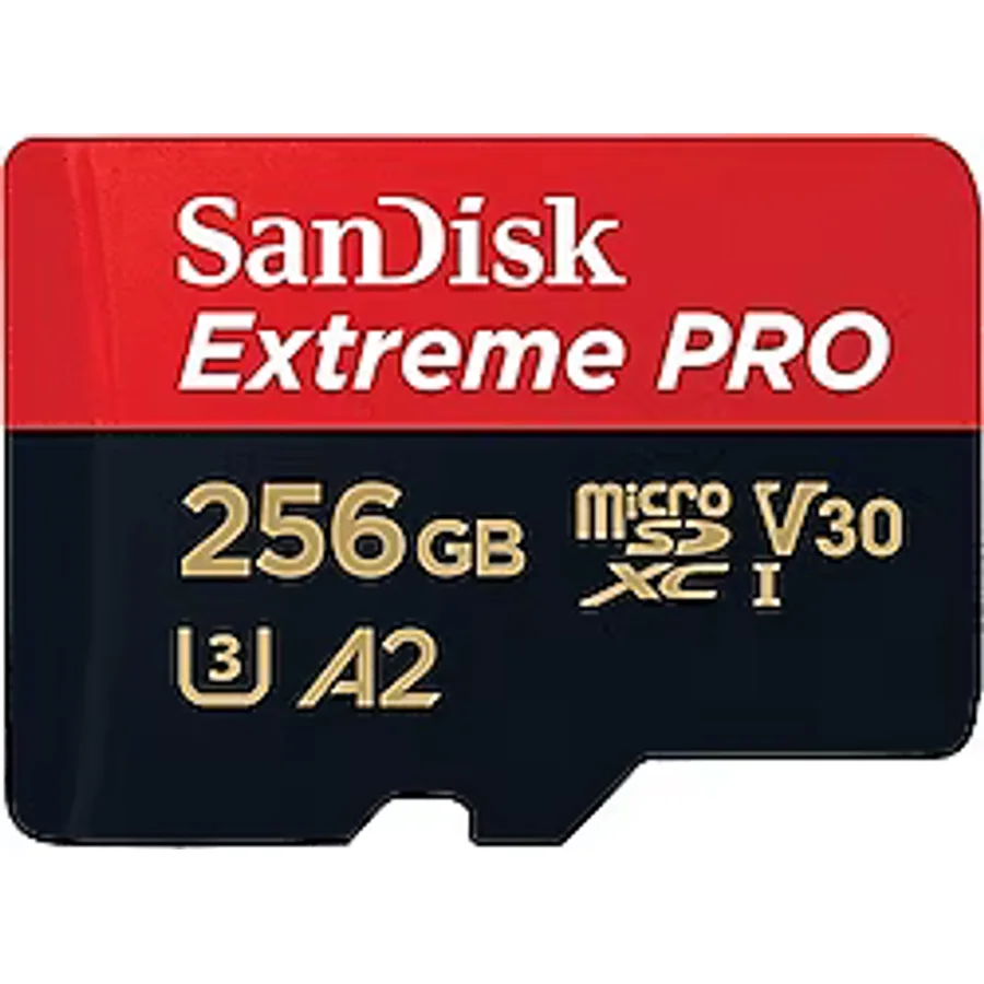 SanDisk Extreme Pro SDSQXCD-256G-GN6MA Class 10 UHS-I U3 A2 V30 256 GB Micro SD Kart