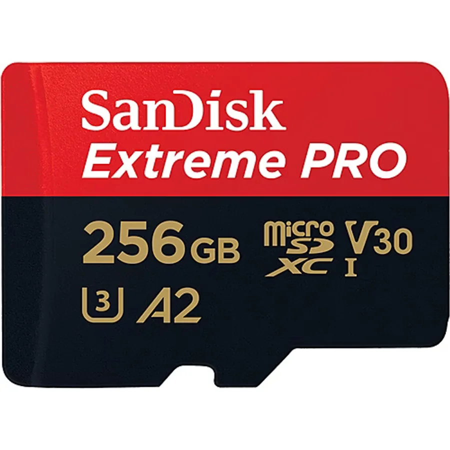 SanDisk Extreme Pro SDSQXCZ-256G-GN6MA Class 10 UHS-I U3 A2 V30 256 GB Micro SD Kart
