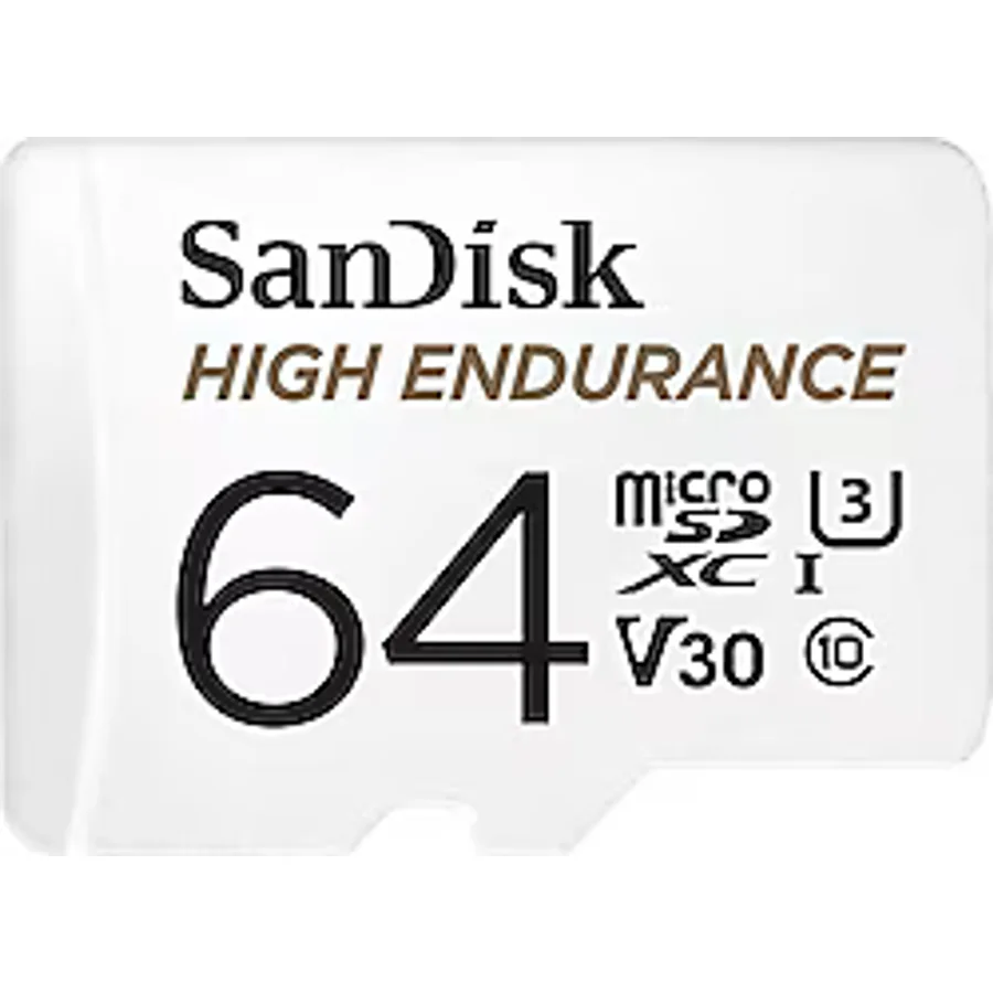 SanDisk High Endurance SDSQQNR-064G-GN6IA Class 10 UHS-I U3 V30 64 GB Micro SD Kart