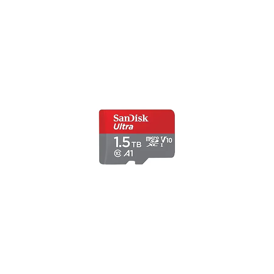 Sandisk Ultra Android Microsdxc Uhs-I Hafıza Kartı 1,5 Tb + Adaptör (Akıllı Telefonlar ve Tabletler İçin, A1, Sınıf 10, U1, Full Hd Videolar, 150 Mb/s'ye Kadar Okuma Hızı)