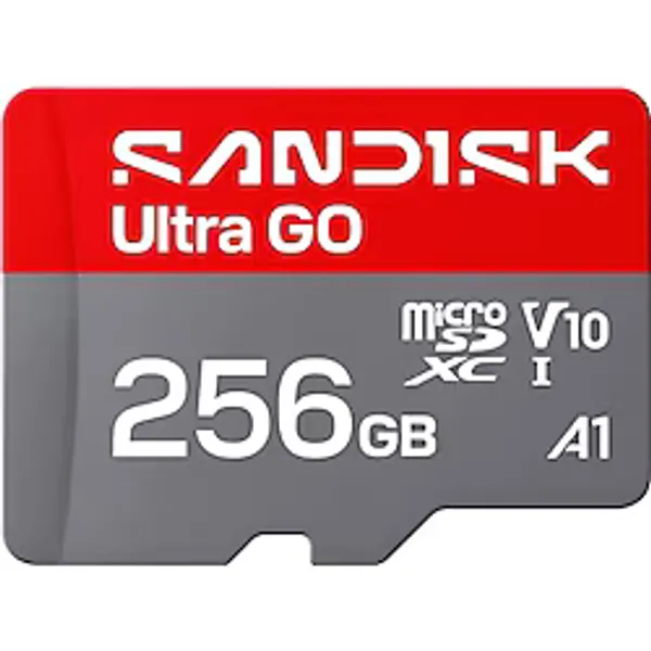 SANDISK Ultra Go microSD UHS I Kart 256 GB, 190 MB/sn'ye kadar, Akıllı Telefonlar ve Tabletler için, 10 Y Garanti