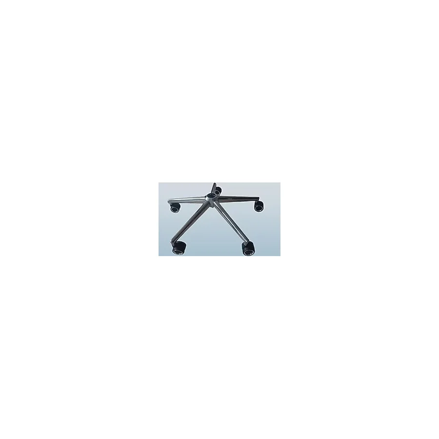 Sandofis Ofis Koltuğu Ayağı, Krom Yıldız Ayak Çap 64 cm, Krom Çemberli Teker Çap 60 cm, Yedek Parça