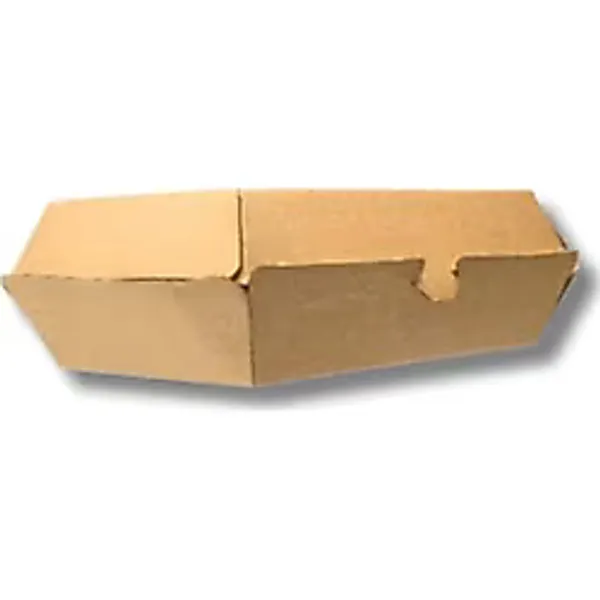 Sandviç Kutusu 100 adet 190x110x73 mm - Dürüm Kutusu, Hamburger Kutusu, Patates Kutusu, Paket Servis Kutusu (100)