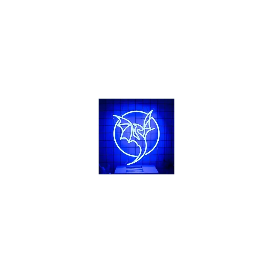 SANEC Ejderha Neon Led Tabela Dekoratif Aydınlatma