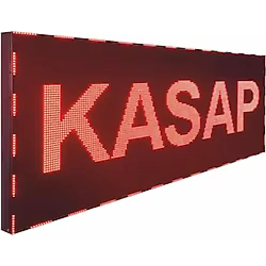 SANEC Led Tabela 16x32cm Çift Taraflı Kırmızı Kayan Yazı-Wifi