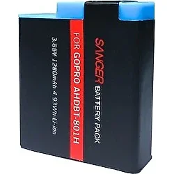 Sanger AHDBT-801H Gopro Hero8 Batarya