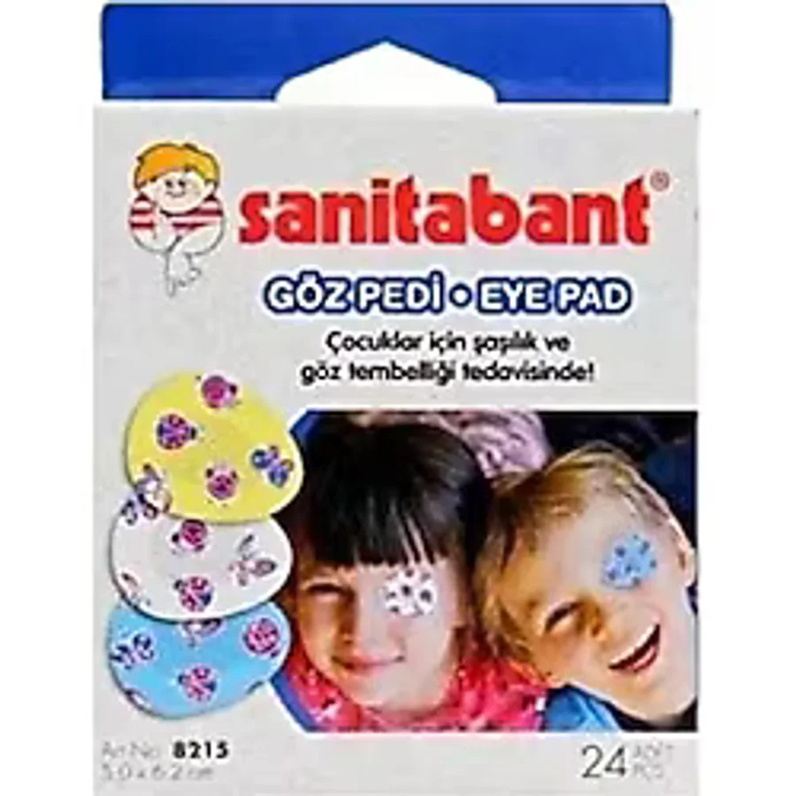 Sanitabant Çocuk Göz Pedi 24'lü