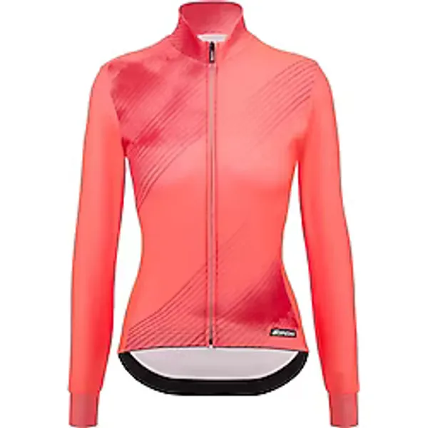 Santini Pure Dye Kadın Termal Bisiklet Forması 4W216175PUREDYE - PEMBE / XL