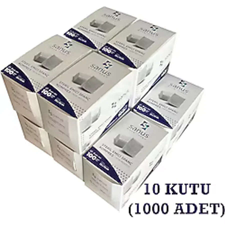 SANUS 7.5 X 7.5 Steril 4 Katlı Spanç Kompres 10 Kutu (1000 ADET)
